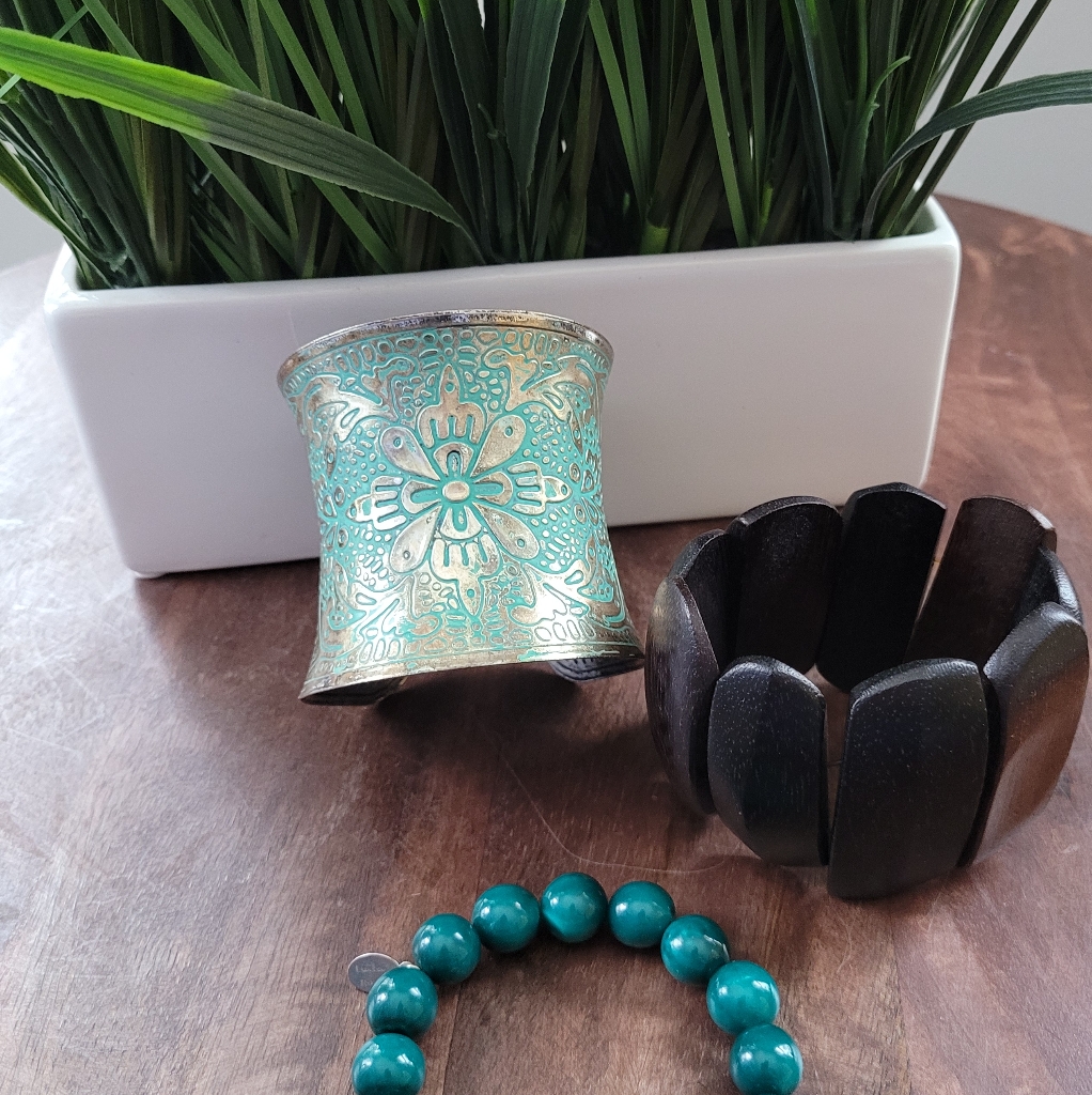Laila Rowe 2 Beaded Bracelet 30$